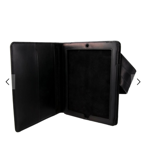 Gucci - IPAD BUNDLE - Black Diamanté Leather Tablet Case WITH IPAD - Picture 4 of 8